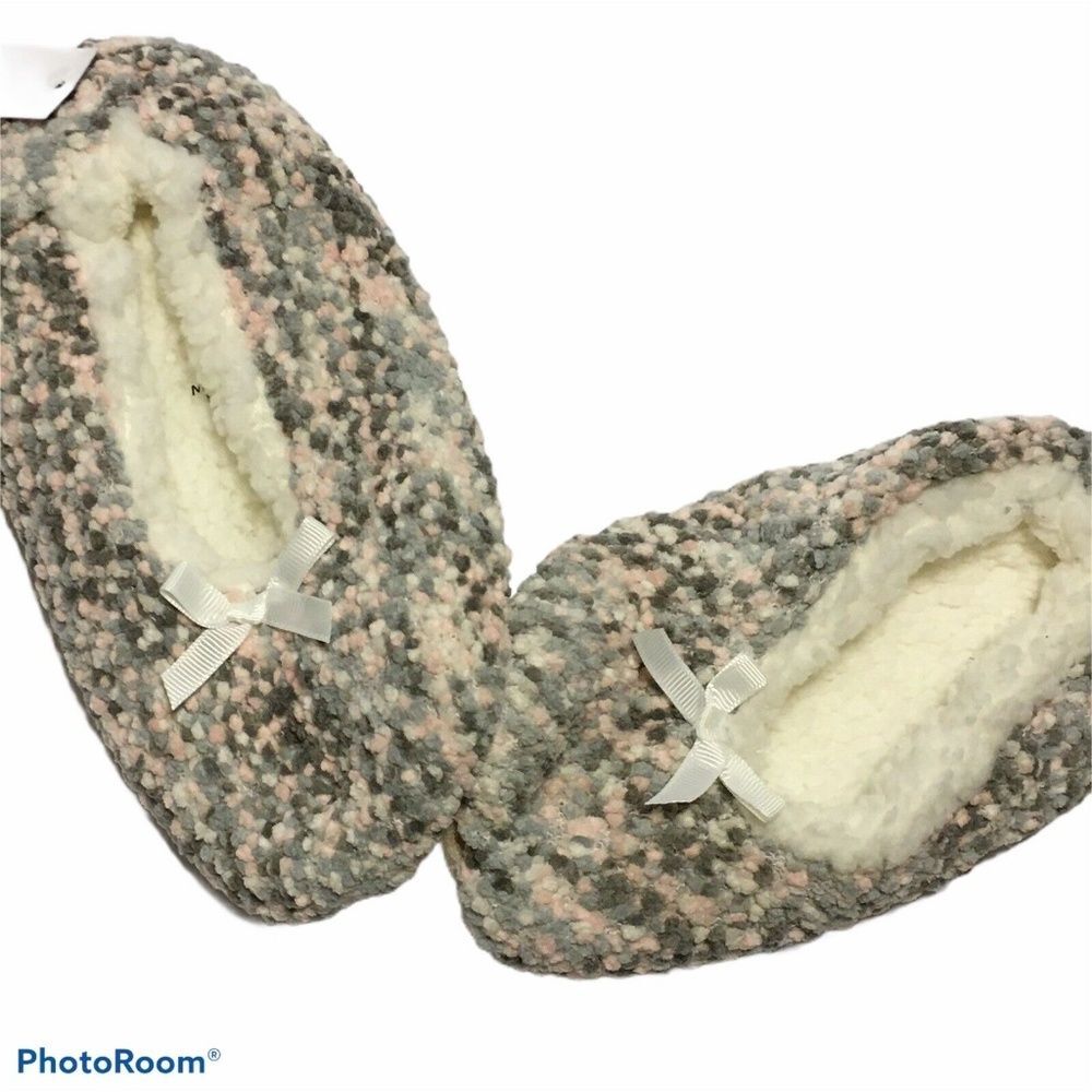 New Womens Sonoma Lined House Shoe Slippers Memory